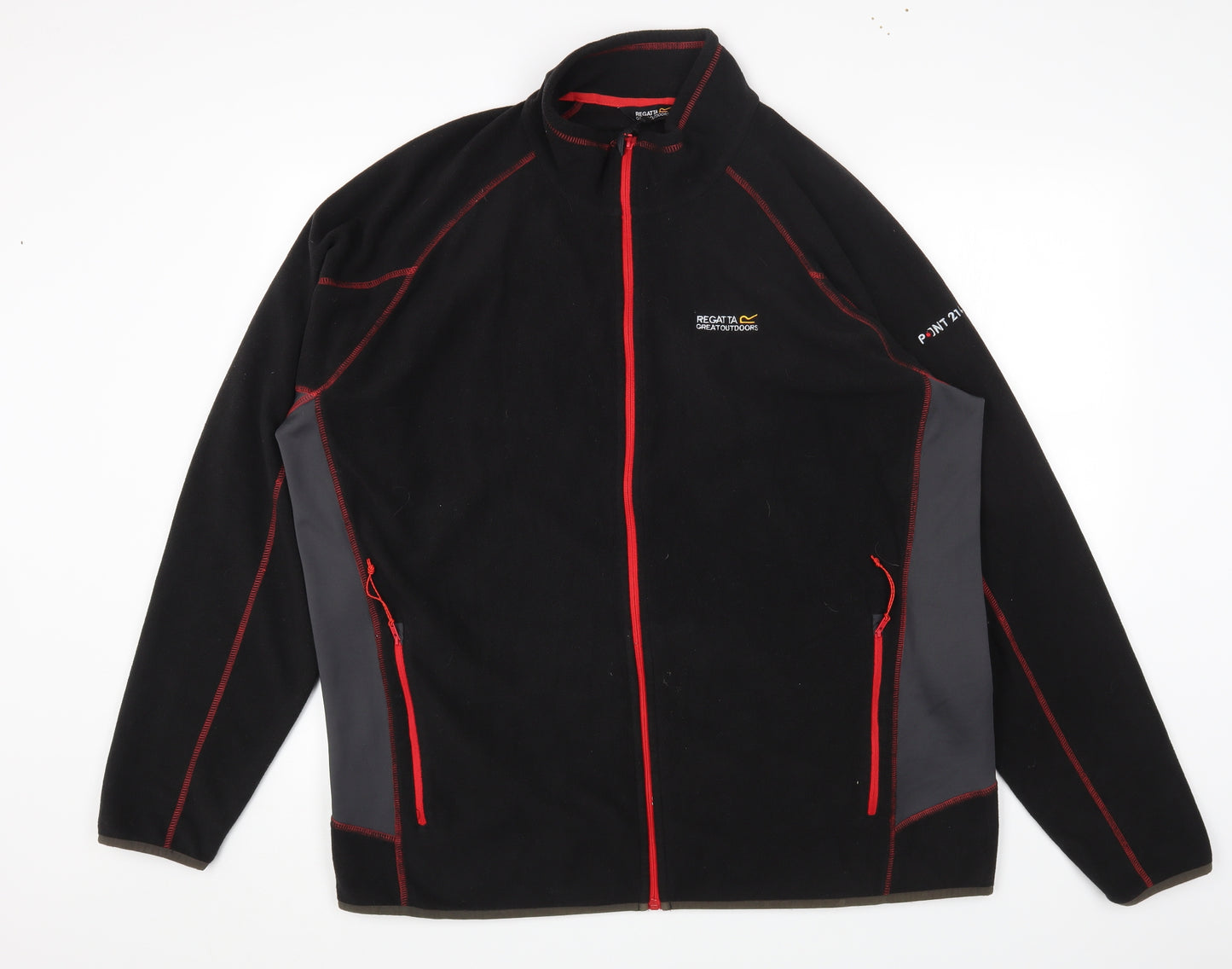 Regatta Mens Black Jacket Size 3XL Zip