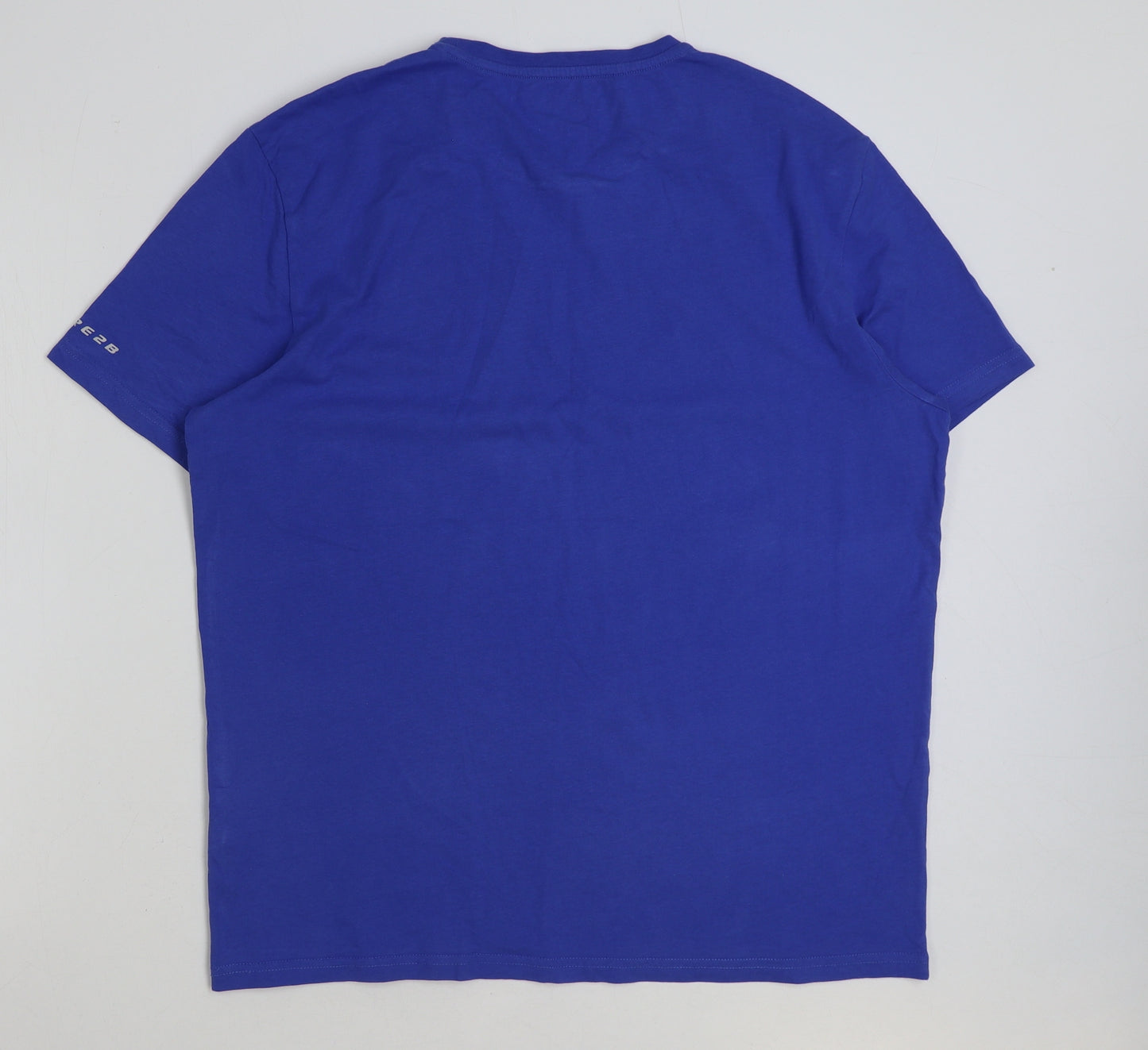 Dare 2B Mens Blue Cotton T-Shirt Size XL Round Neck - Evolution