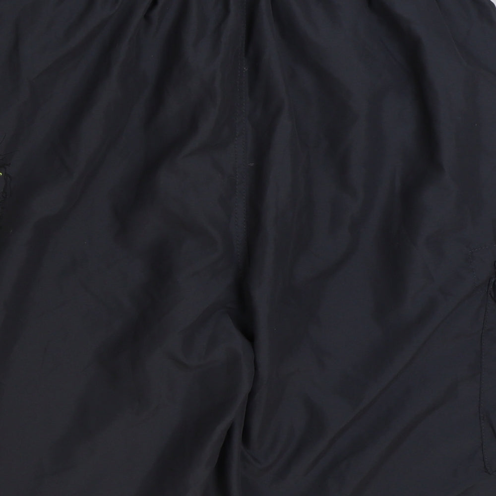 F&F Mens Grey Polyester Sweat Shorts Size L L11 in Regular Drawstring - Swim trunks