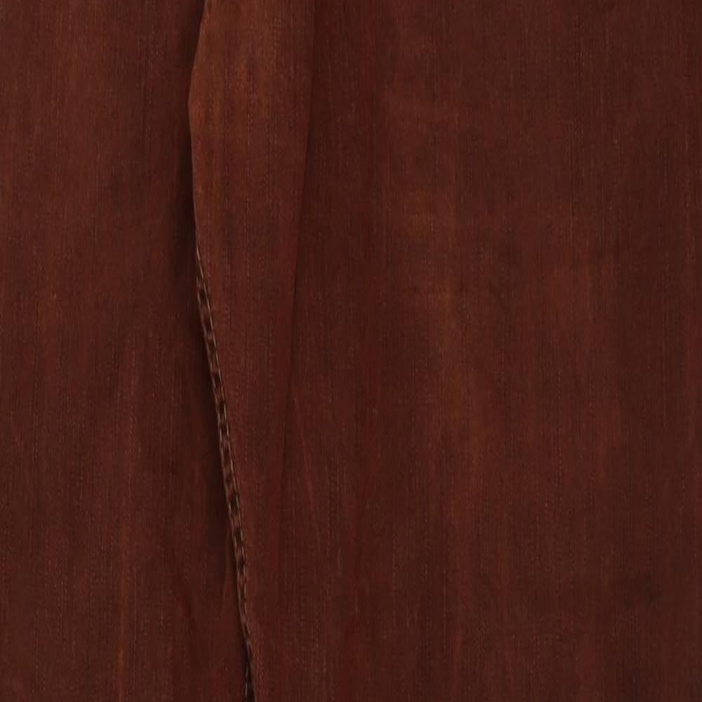 Camel Mens Brown Cotton Trousers Size 34 in L32 in Regular Button