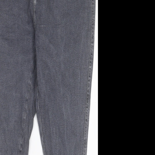 Dr. Denim Mens Grey Cotton Skinny Jeans Size 42 in L28 in Regular Button