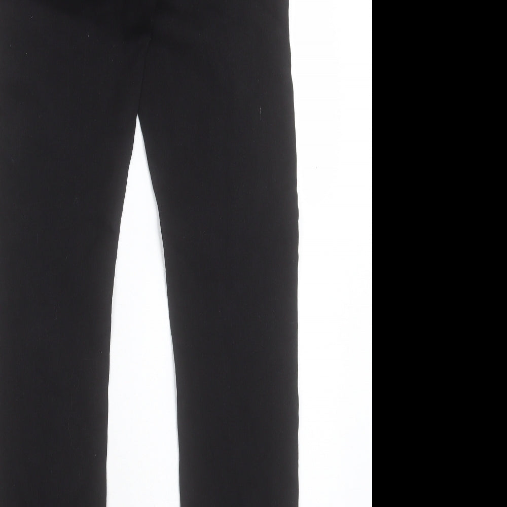 NEXT Mens Black Cotton Skinny Jeans Size 30 in L31 in Regular Button