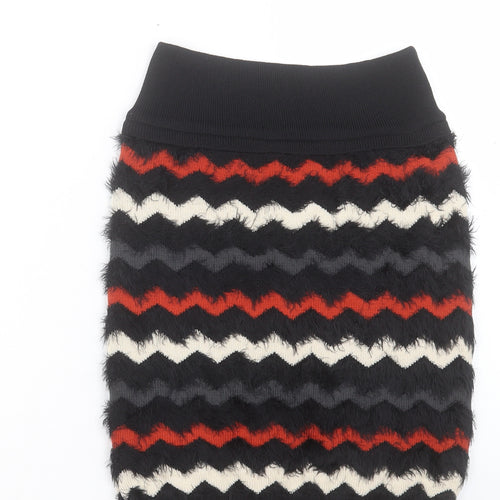 Arc-En-Ciel Womens Multicoloured Geometric Acrylic A-Line Skirt Size L - Size L/XL