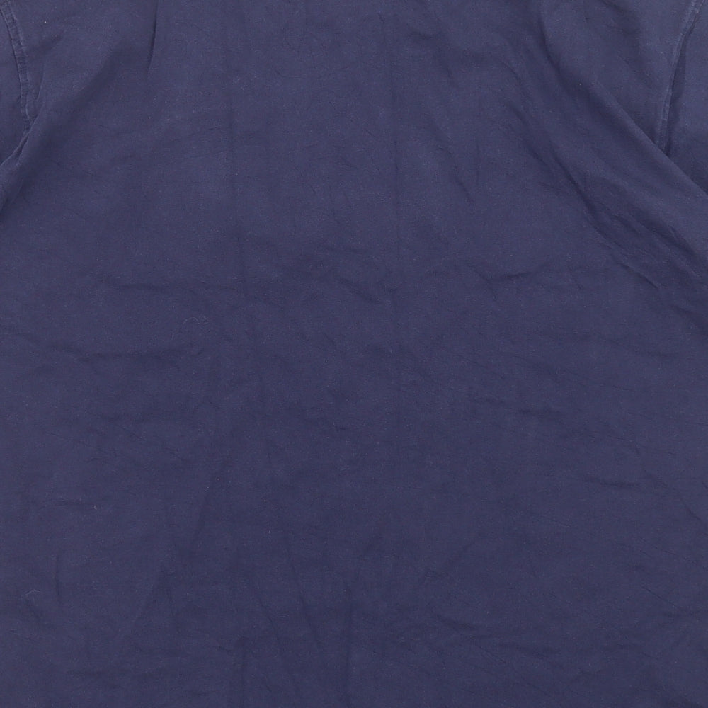 Everlast Mens Blue Cotton T-Shirt Size XL Crew Neck