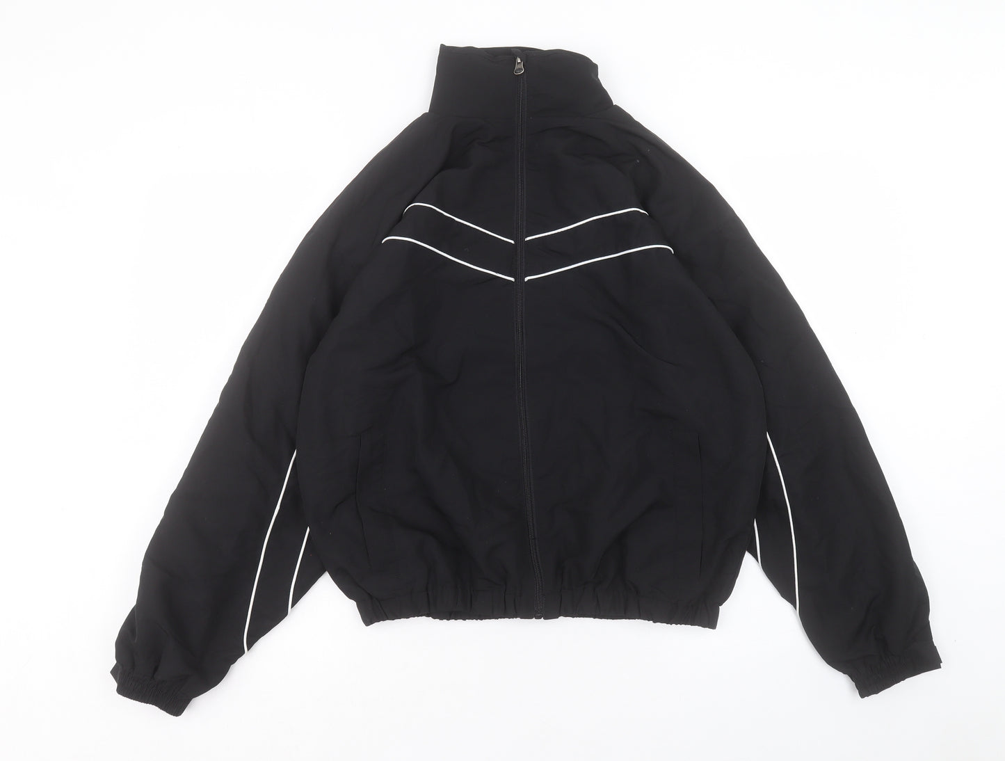 Medallion Sportswear Womens Black Jacket Size XS Zip