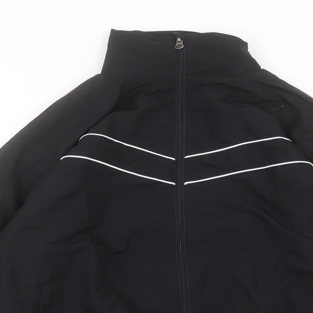 Medallion Sportswear Womens Black Jacket Size XS Zip