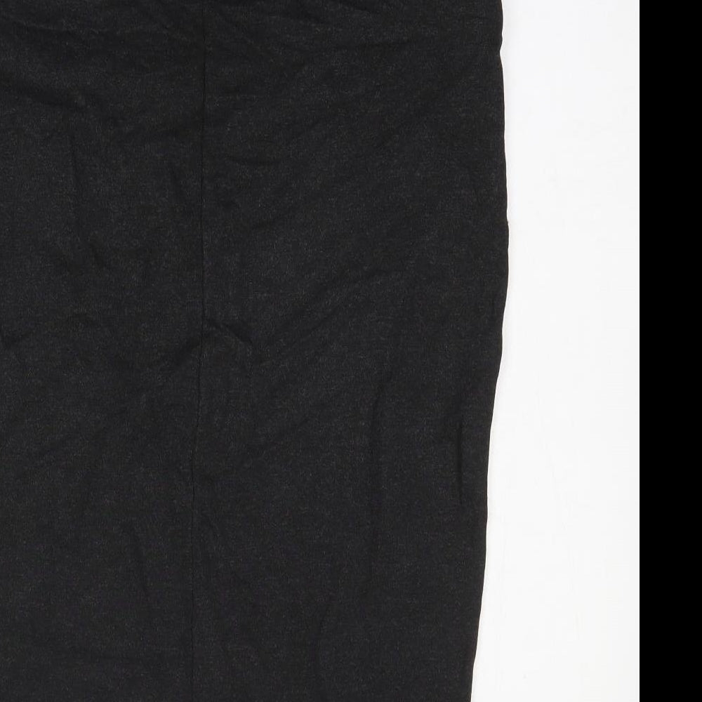 NEXT Womens Grey Polyester Straight & Pencil Skirt Size 14