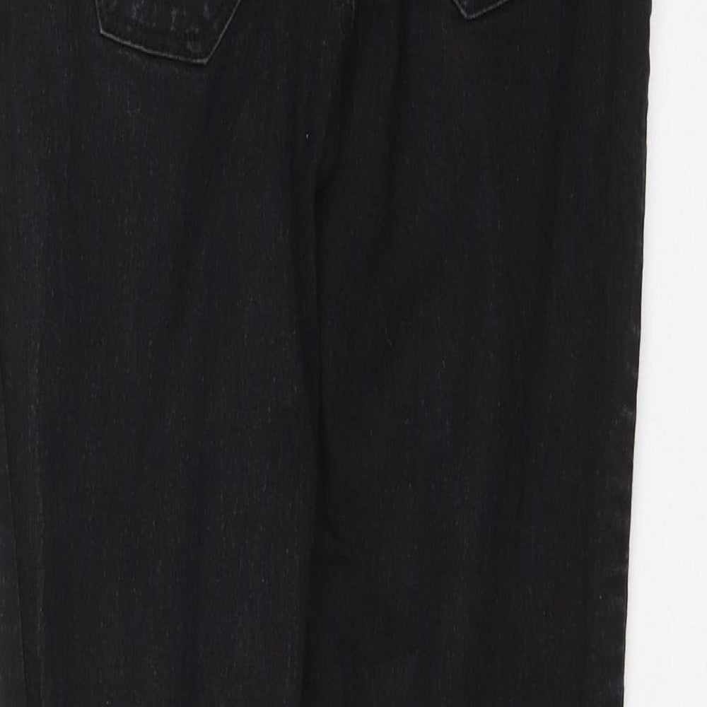Primark Womens Black Cotton Jegging Jeans Size 14 L28 in Regular