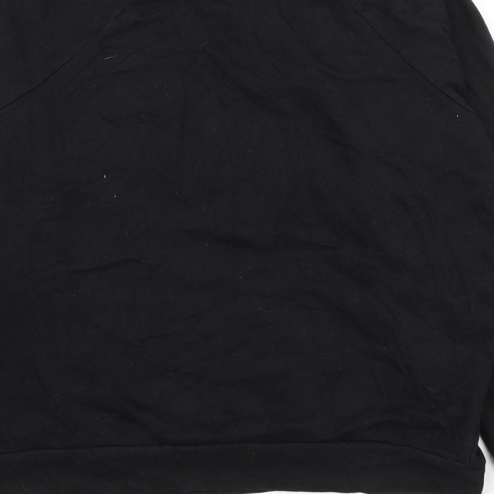 Atmosphere Womens Black Polyester Pullover Sweatshirt Size 16 Pullover