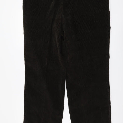 Guise Womens Green Cotton Straight Jeans Size 38 in L31 in Regular Button