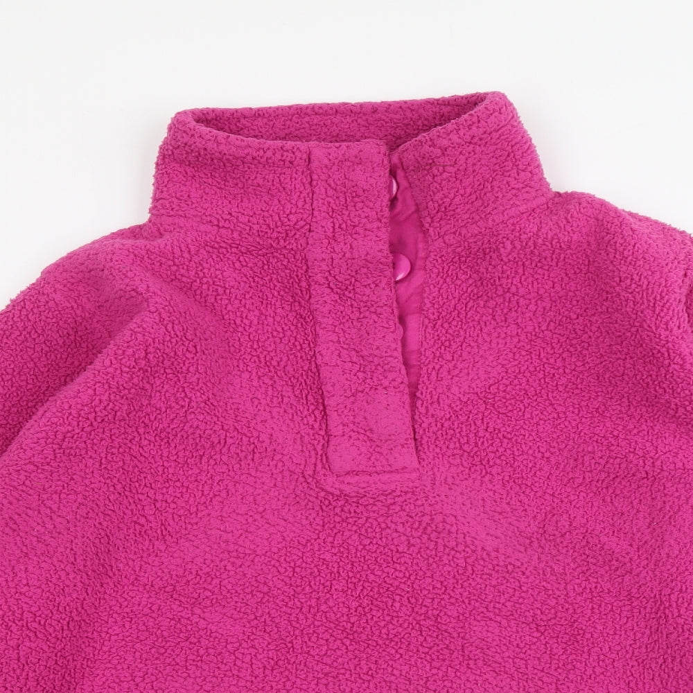 Country Rose Womens Pink Polyester Pullover Sweatshirt Size L Pullover