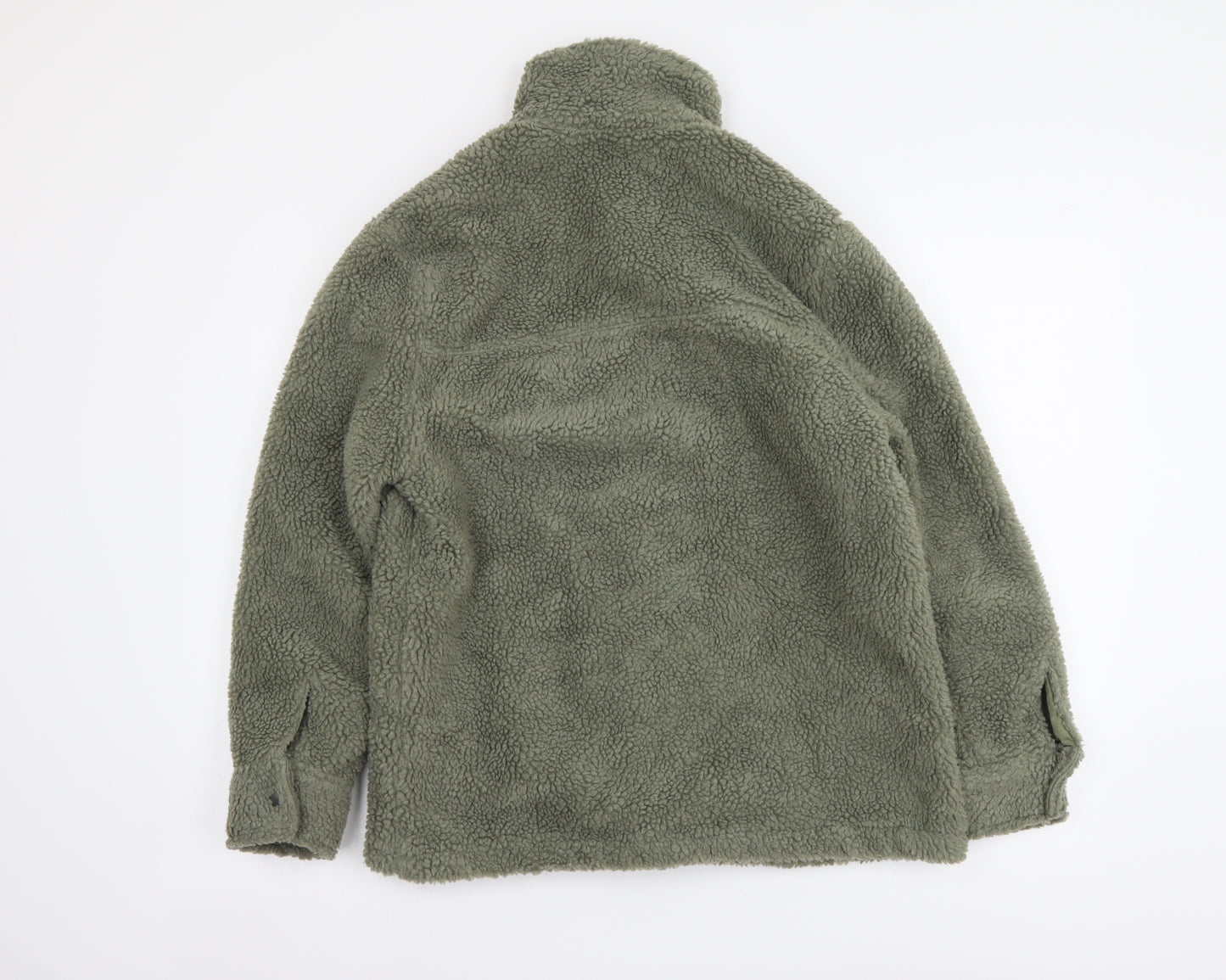 Zara Girls Green Jacket Size 13-14 Years Button