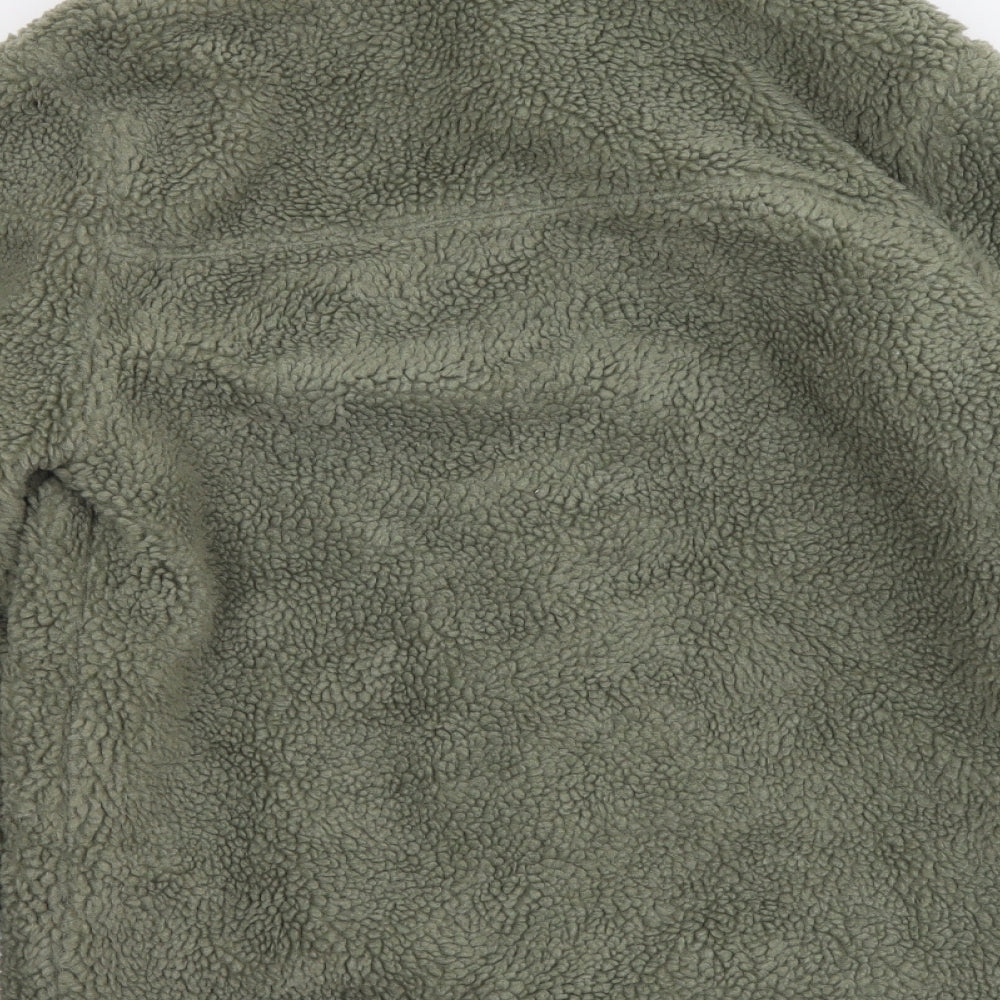 Zara Girls Green Jacket Size 13-14 Years Button