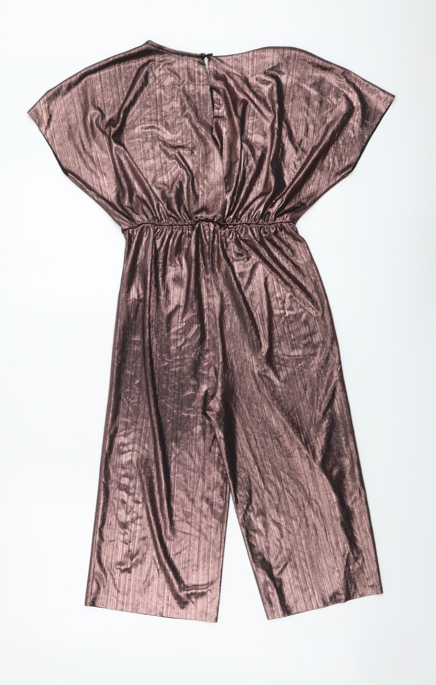 Blue Zoo Girls Pink Polyethylene Jumpsuit One-Piece Size 8-9 Years Pullover