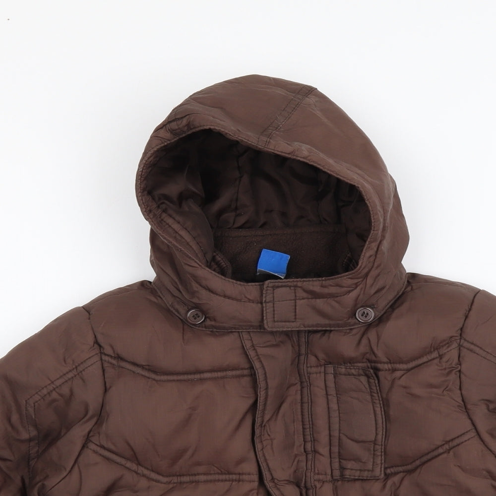 Adams Boys Brown Jacket Size 2 Years Zip