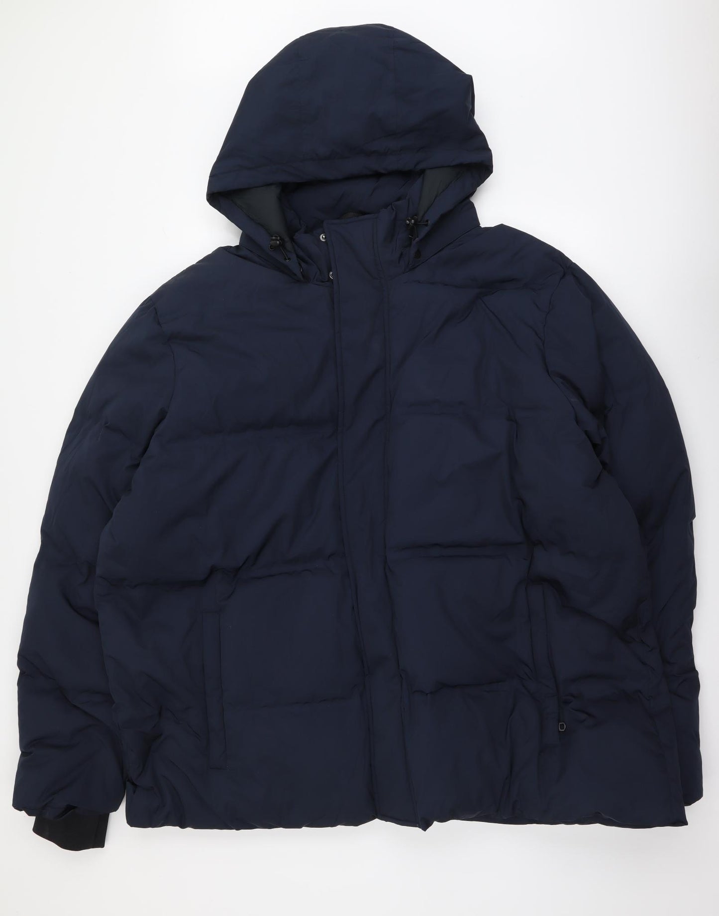 Marks and Spencer Mens Blue Jacket Size 4XL Zip