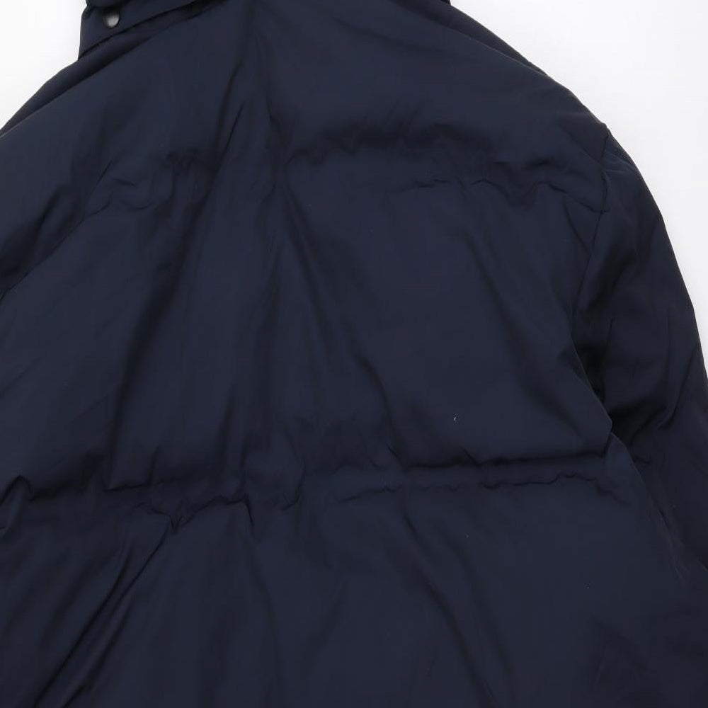 Marks and Spencer Mens Blue Jacket Size 4XL Zip