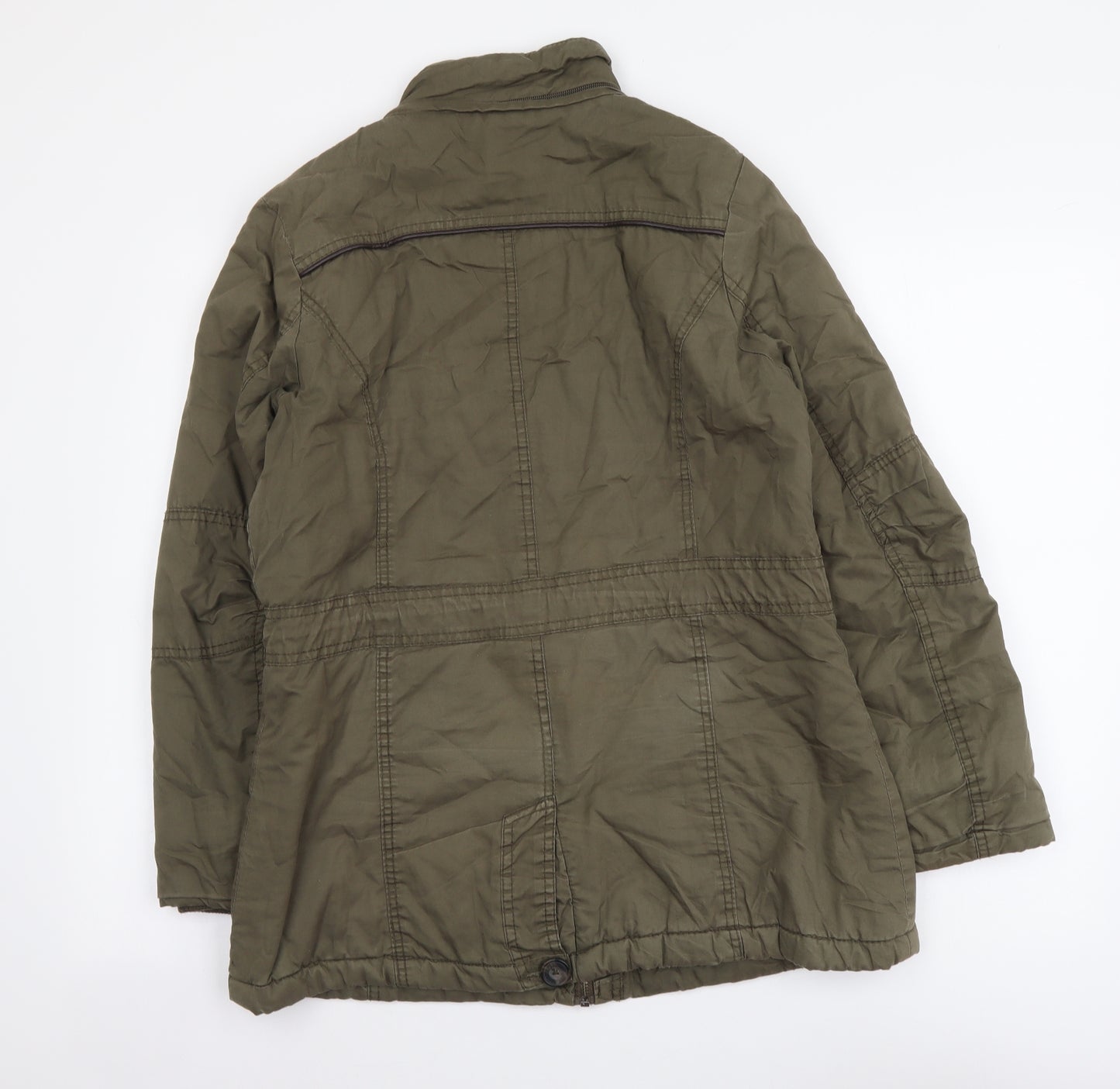 YMI Womens Green Jacket Size M Zip