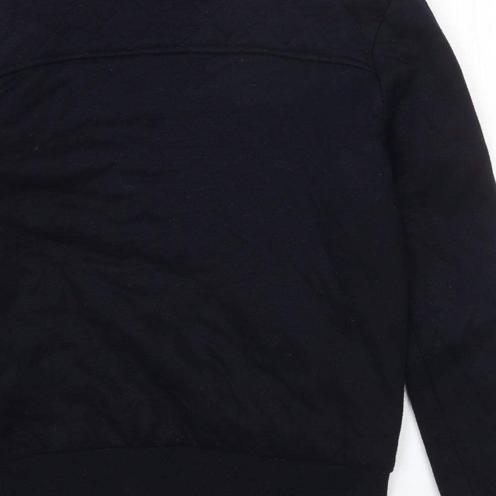 Zara Mens Blue Bomber Jacket Jacket Size L Zip