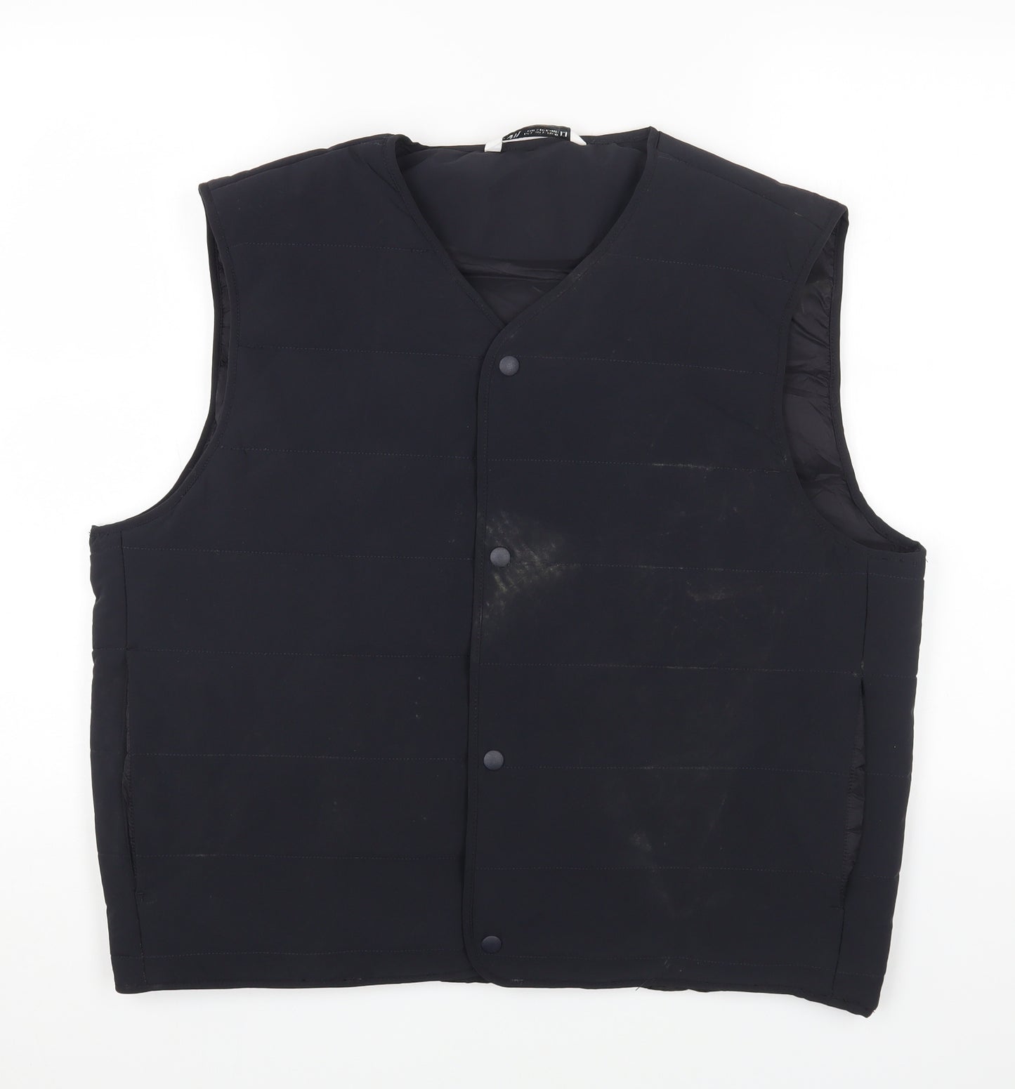 Zara Womens Black Jacket Size L Snap
