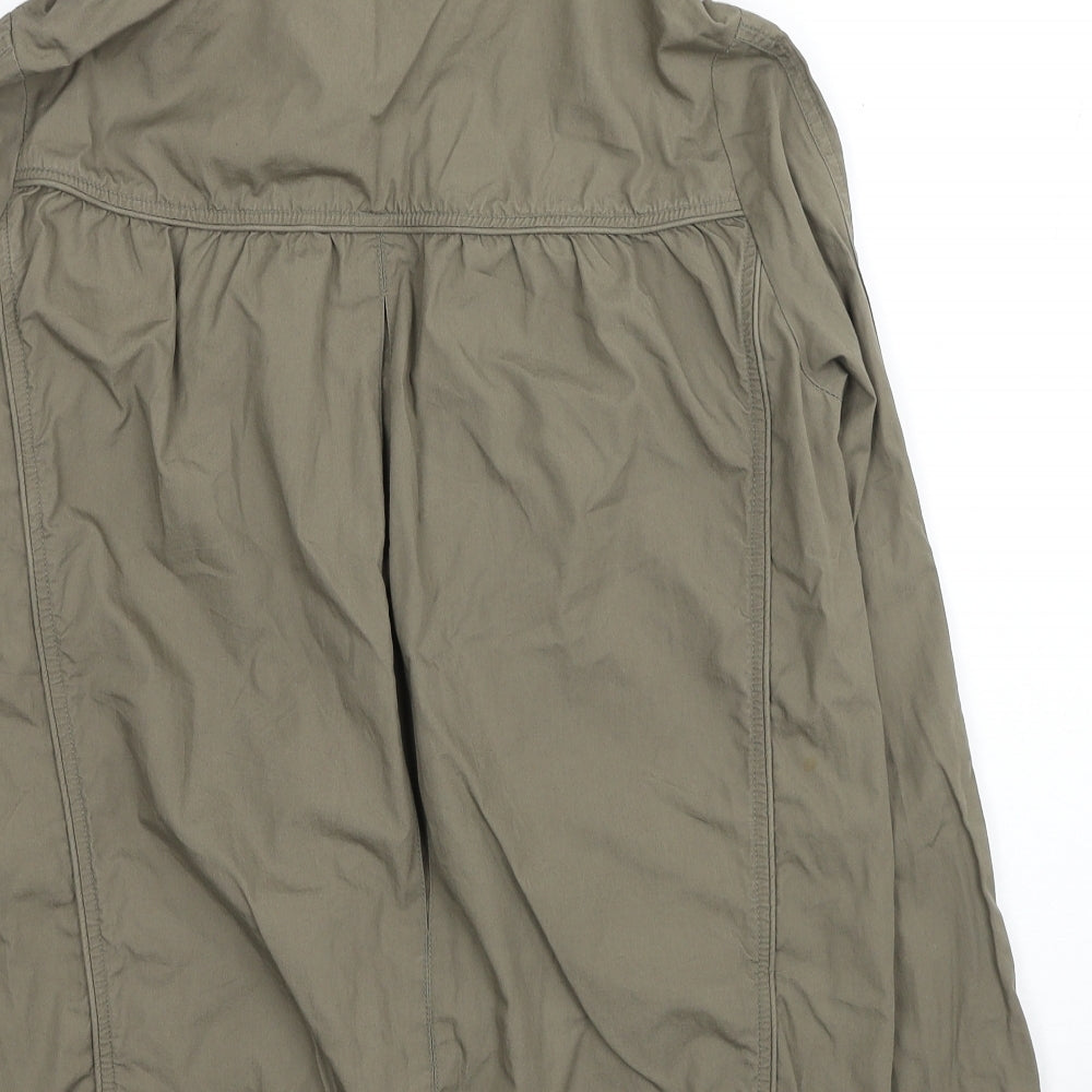 TU Womens Brown Jacket Size 10 Zip