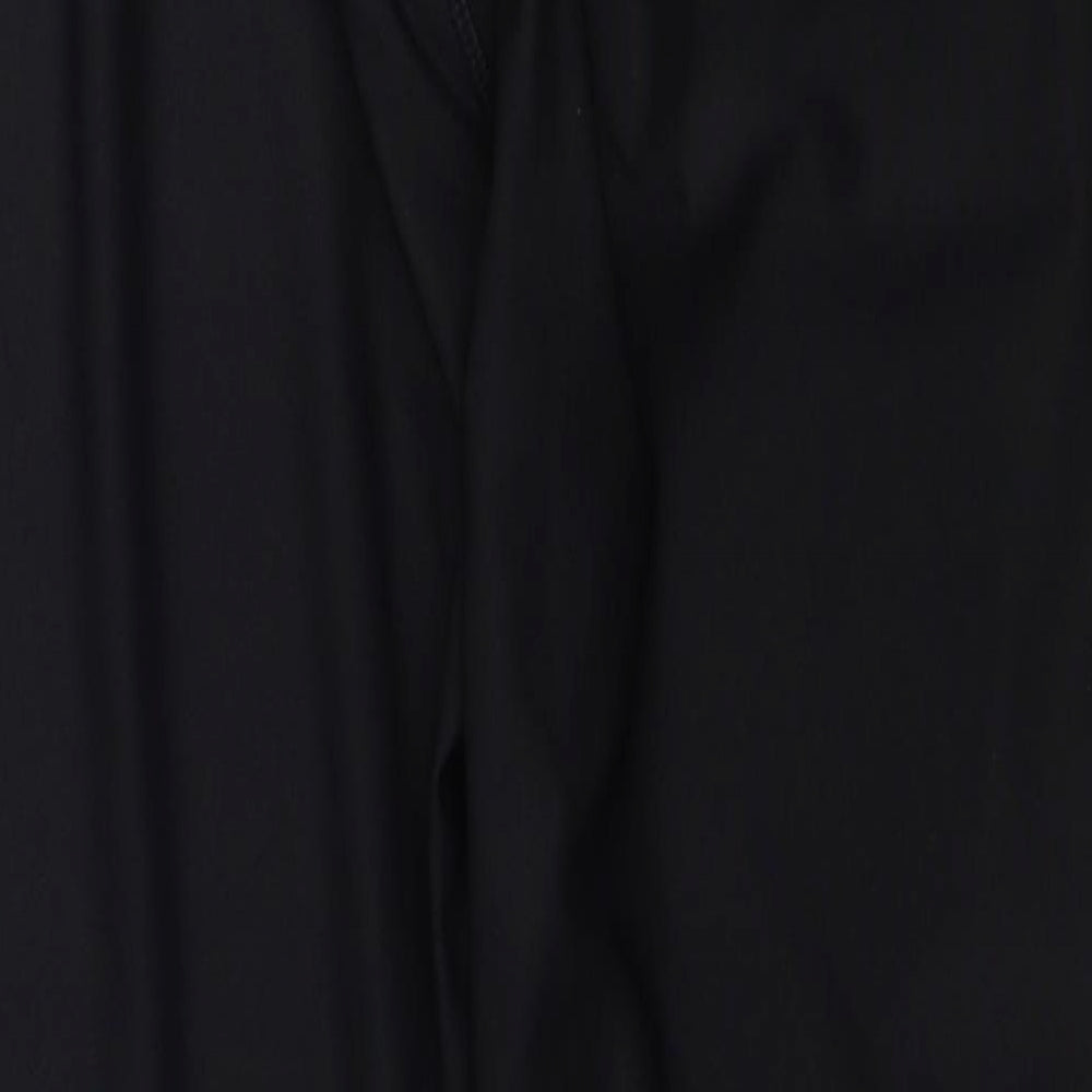 George Womens Black Polyester Compression Leggings Size 16 L26 in Regular Pullover - Size 16-18