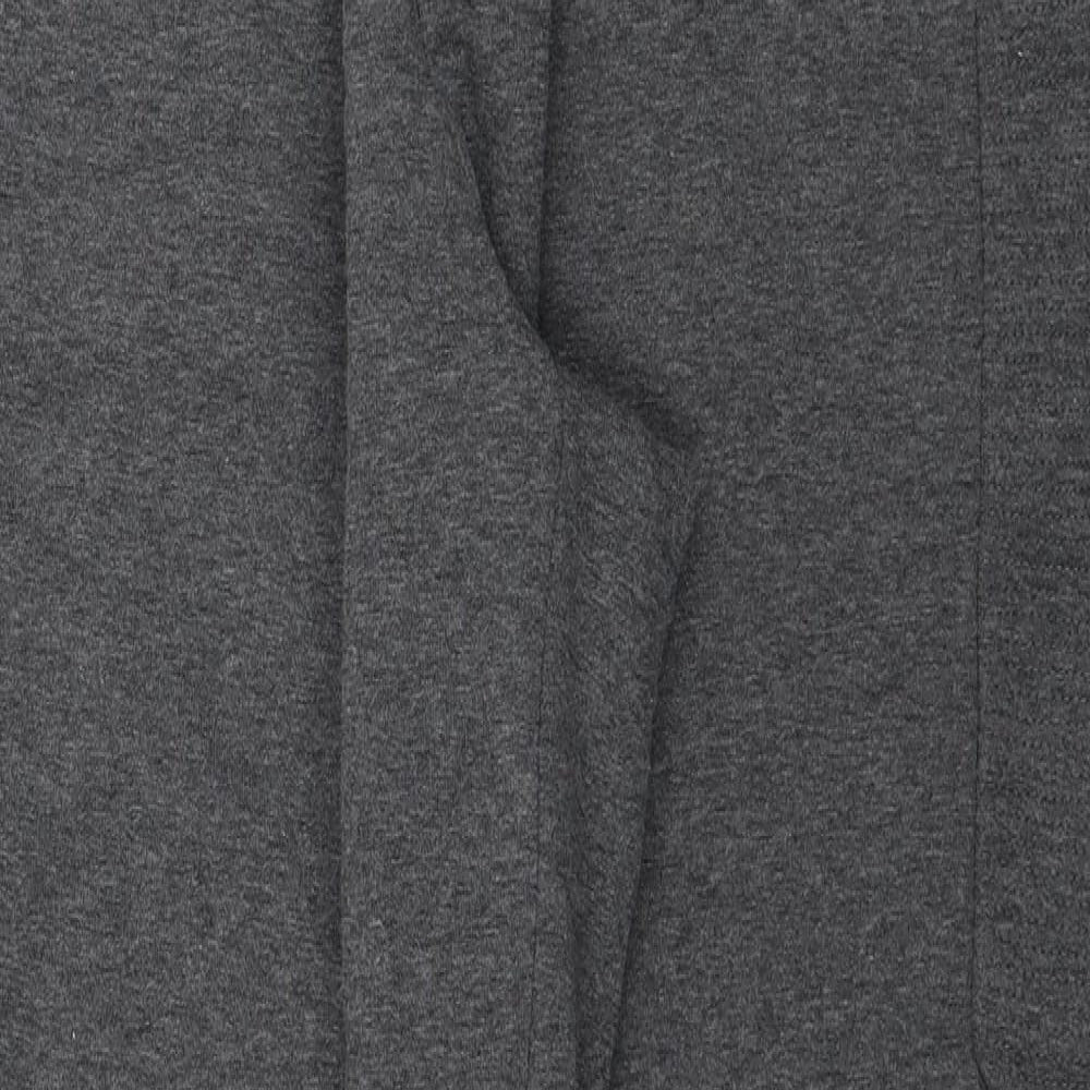 Reebok Mens Grey Cotton Jogger Trousers Size XL L31 in Regular