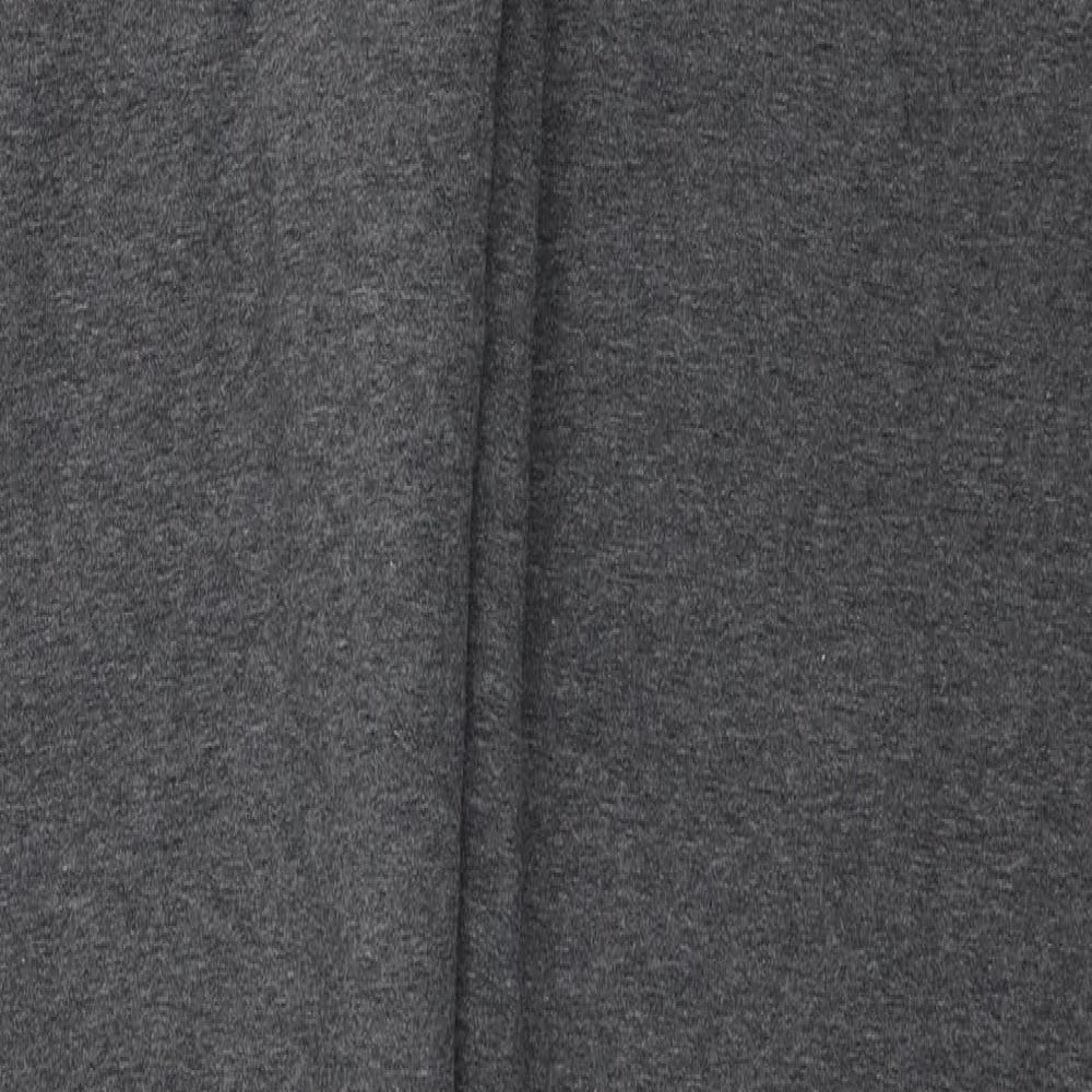 Reebok Mens Grey Cotton Jogger Trousers Size XL L31 in Regular