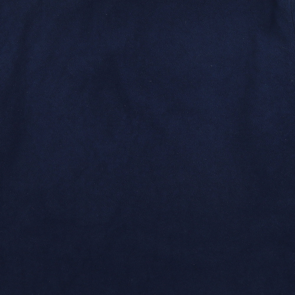 Good Night Mens Blue Solid Polyester Nightshirt Size 2XL Pullover - Sport 24