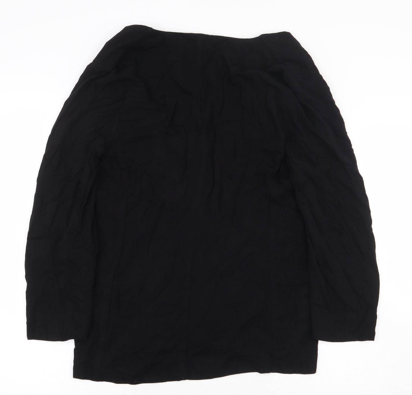 Oasis Womens Black Jacket Blazer Size 10 Button