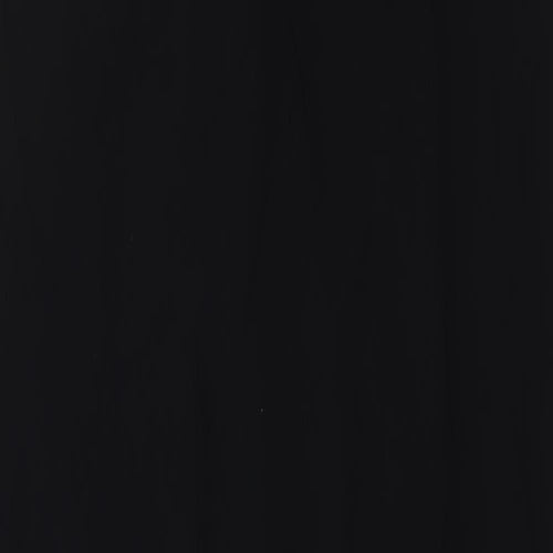 Coast Womens Black Viscose Ball Gown Size 16 Off the Shoulder Pullover