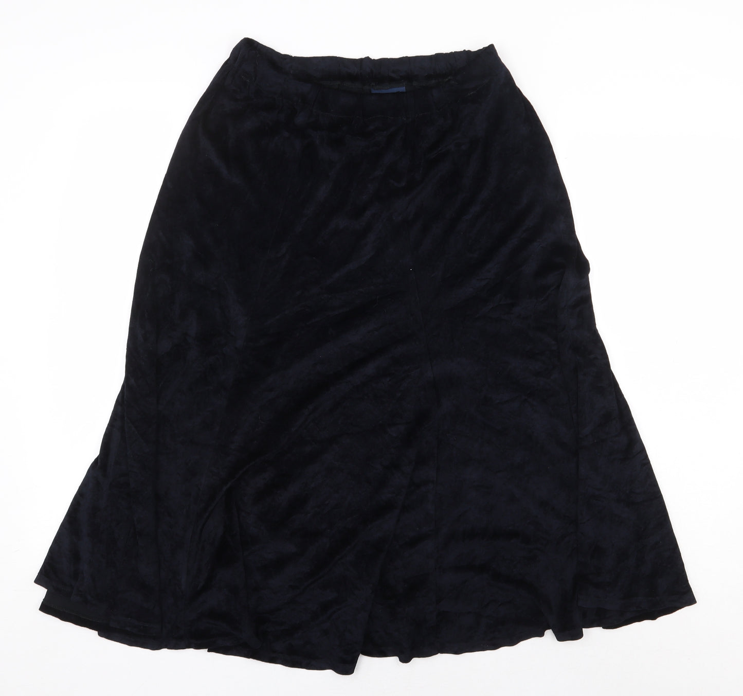 Your Sixth Sense Womens Blue Acetate A-Line Skirt Size 14