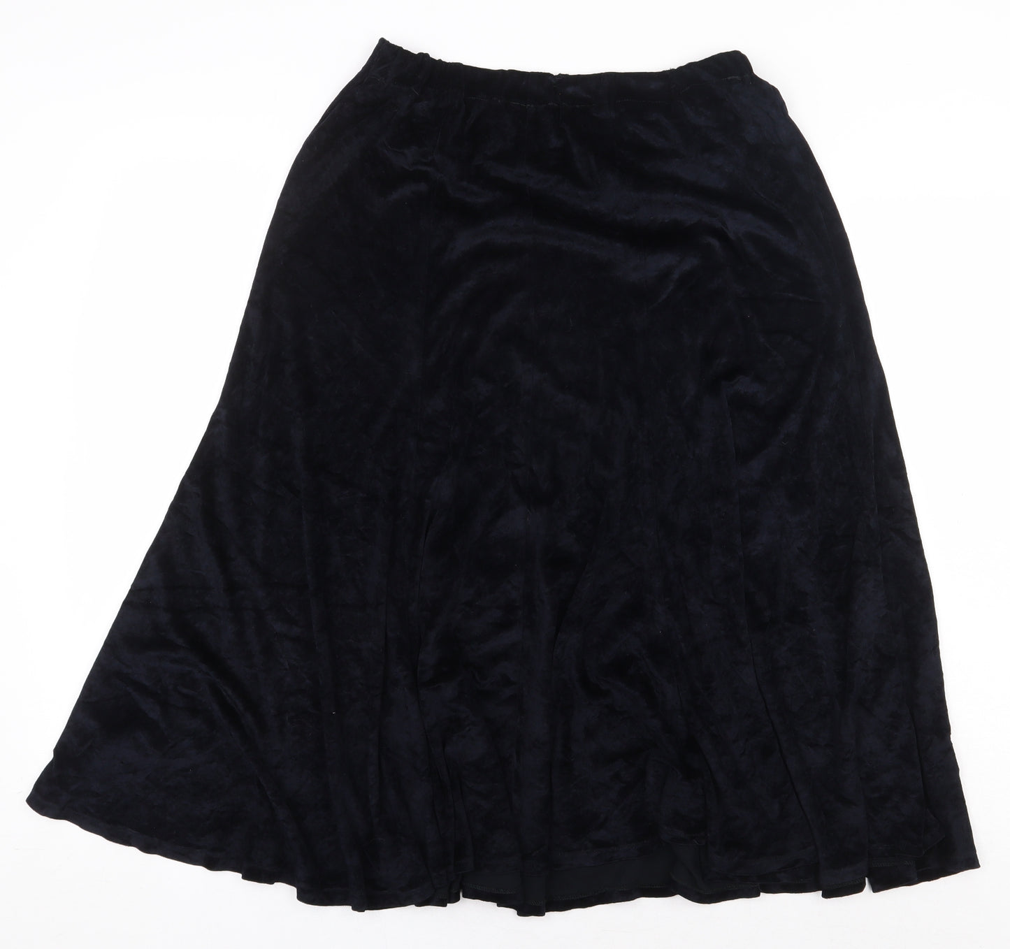 Your Sixth Sense Womens Blue Acetate A-Line Skirt Size 14