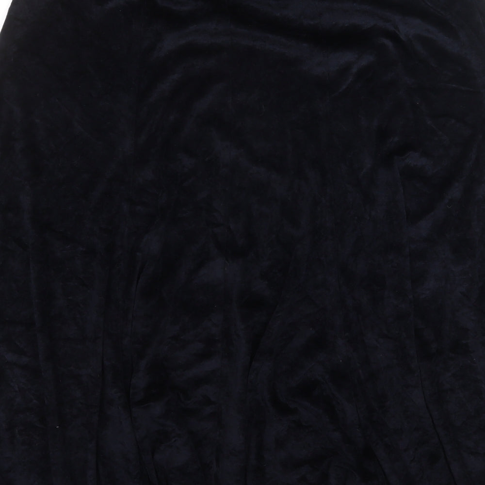 Your Sixth Sense Womens Blue Acetate A-Line Skirt Size 14
