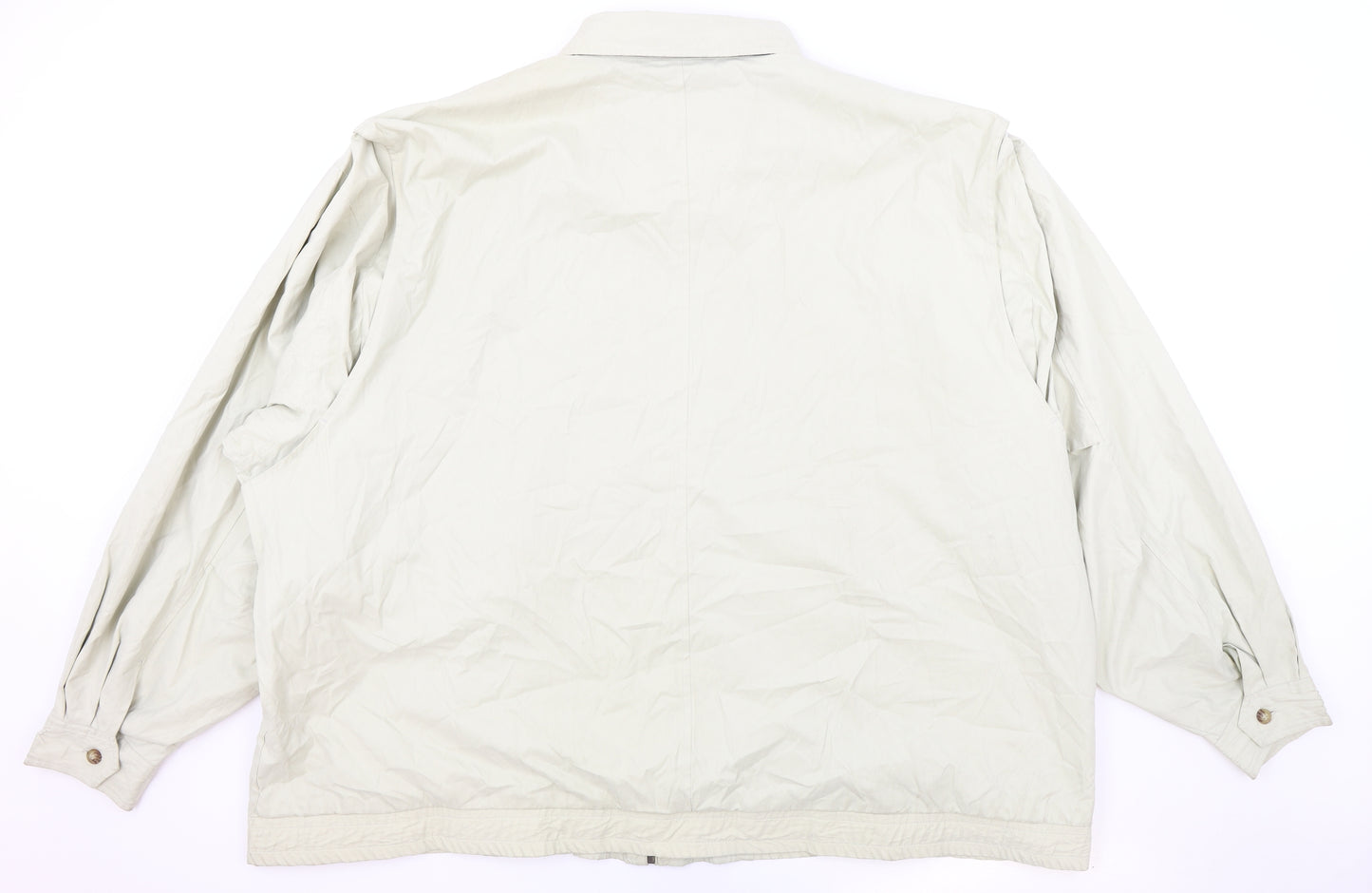 Southbay Mens Beige Jacket Coat Size 4XL Zip