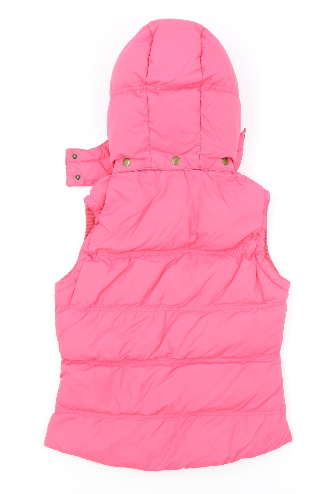 Jack Wills Womens Pink Gilet Waistcoat Size 8 Zip