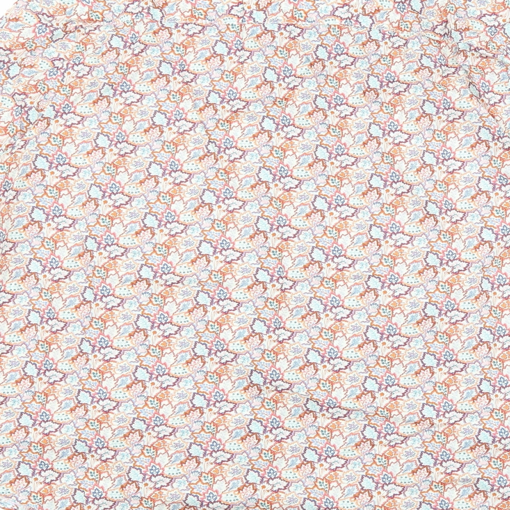 Cotswold Collections Womens Multicoloured Geometric 100% Cotton Basic Button-Up Size 18 Collared - Floral