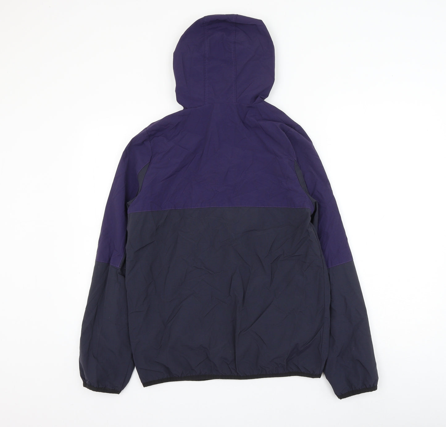 Canterbury Boys Blue Rain Coat Coat Size 14 Years Zip