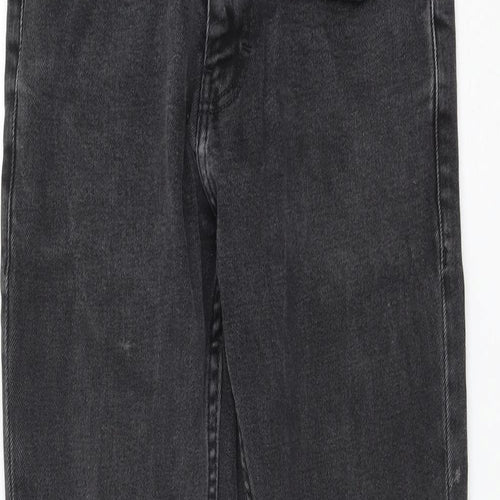Zara Womens Grey Polyester Skinny Jeans Size 10 L30 in Regular Zip