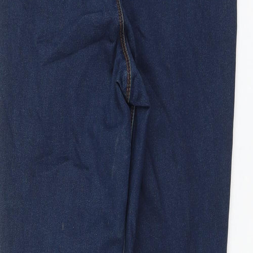 Vice Womens Blue Cotton Skinny Jeans Size 10 L28 in Regular Zip