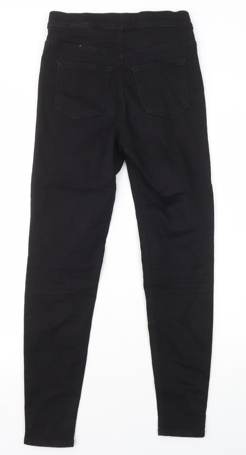 Marks and Spencer Womens Black Cotton Jegging Leggings Size 8 L27 in