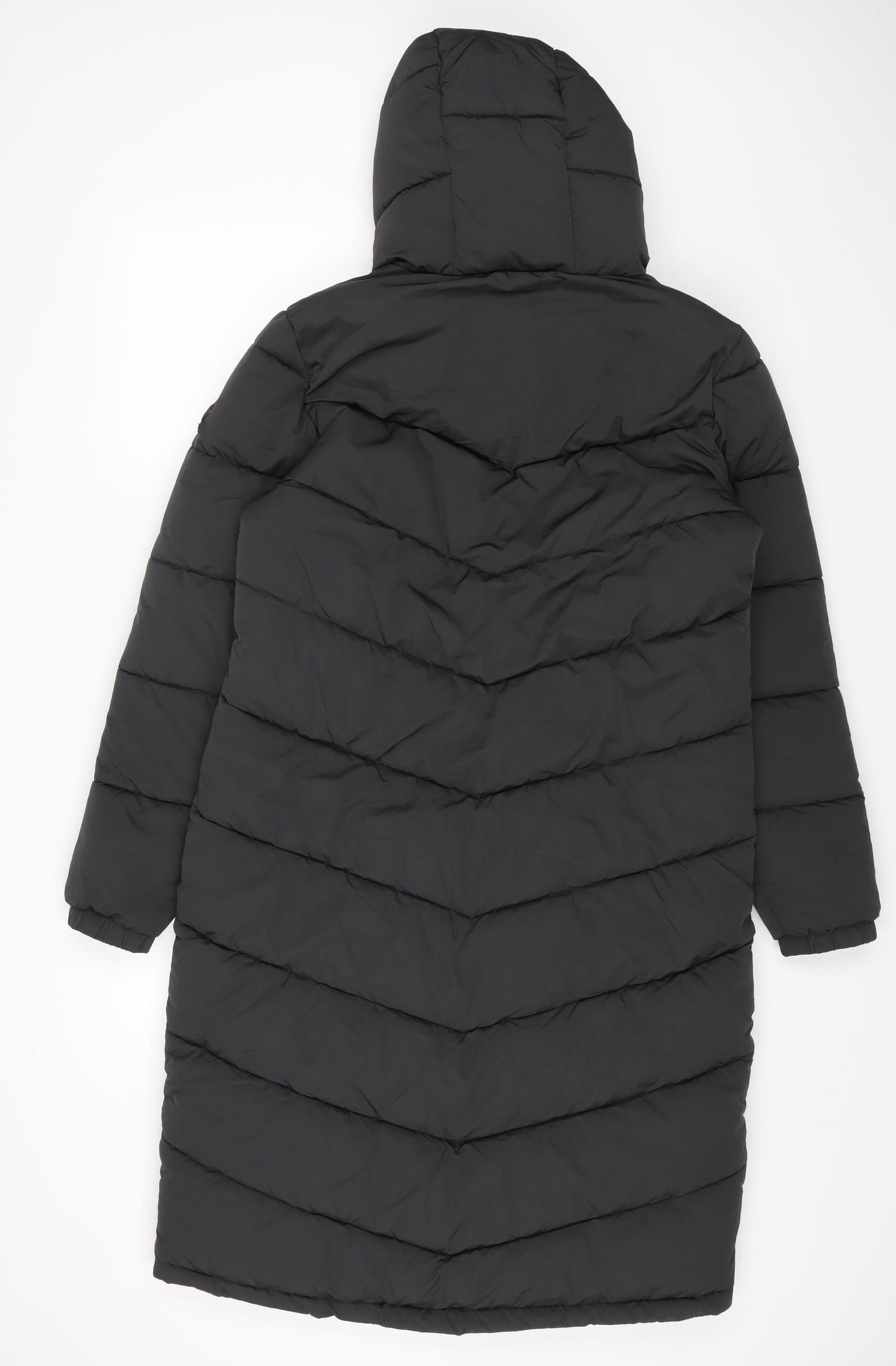 TOG24 Womens Black Windbreaker Coat Size 10 Zip