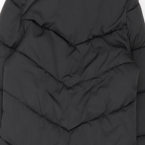 TOG24 Womens Black Windbreaker Coat Size 10 Zip