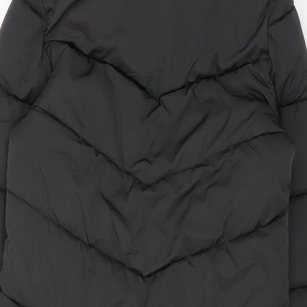 TOG24 Womens Black Windbreaker Coat Size 10 Zip