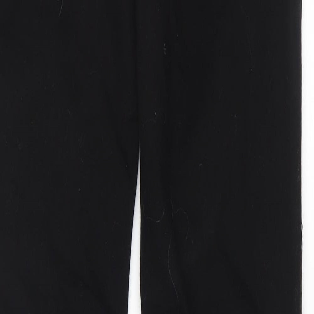 Gap Womens Black Cotton Flared Jeans Size 24 in L31 in Regular Zip
