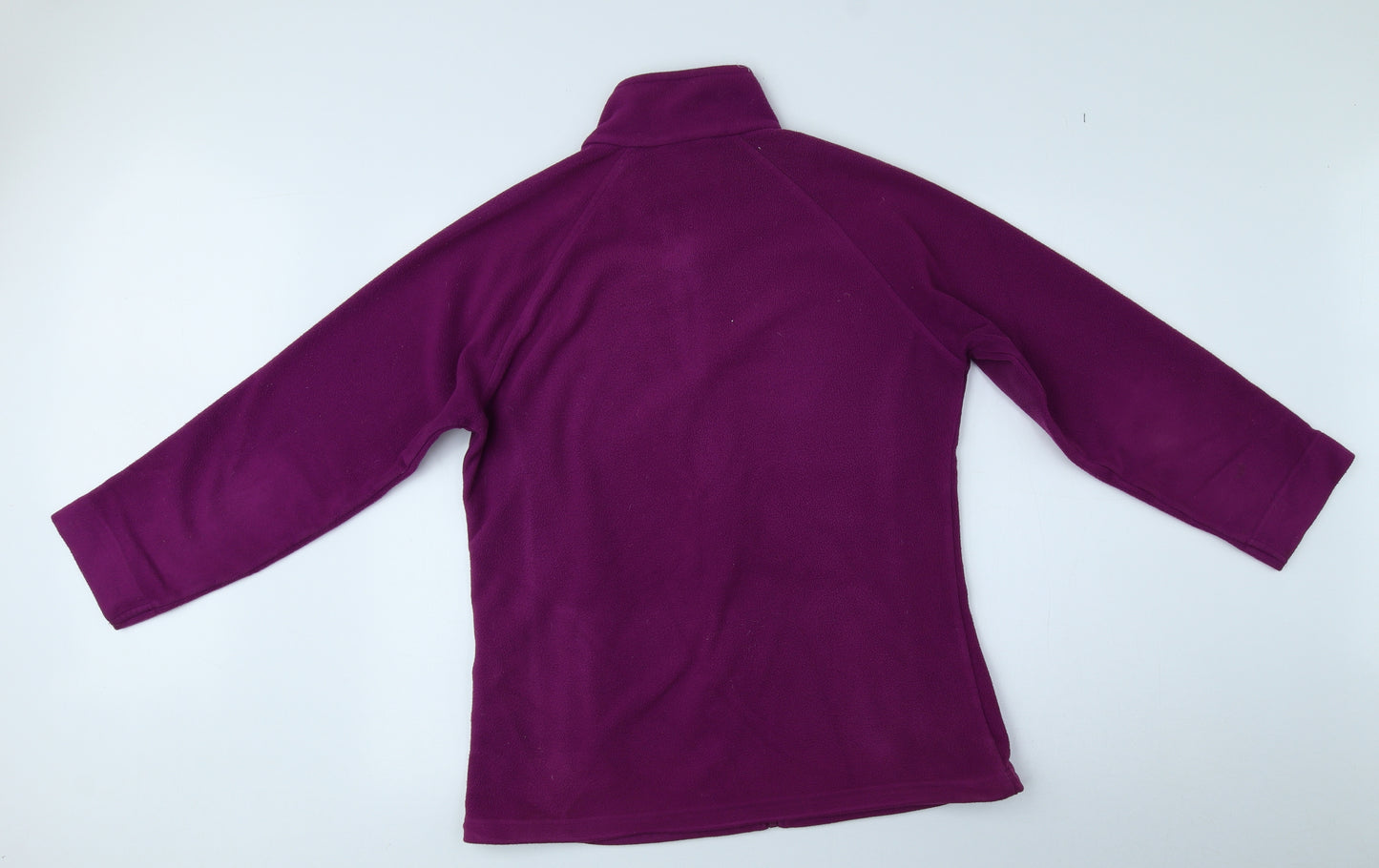 Regatta Womens Purple Jacket Size 12 Zip - Outdoors