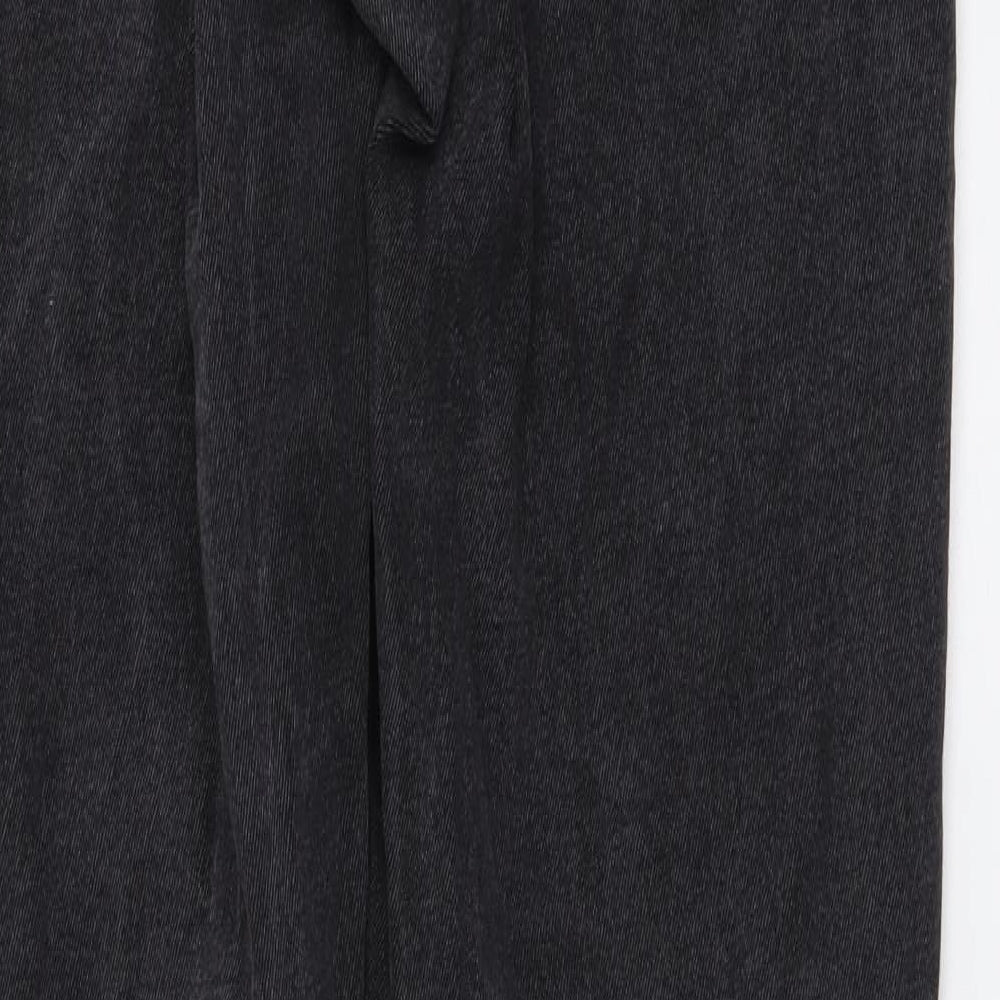 ASOS Mens Grey Cotton Straight Jeans Size 30 L32 in Slim Button