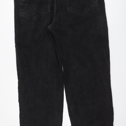 COLLUSION Mens Grey Cotton Straight Jeans Size 32 in L31 in Regular Button