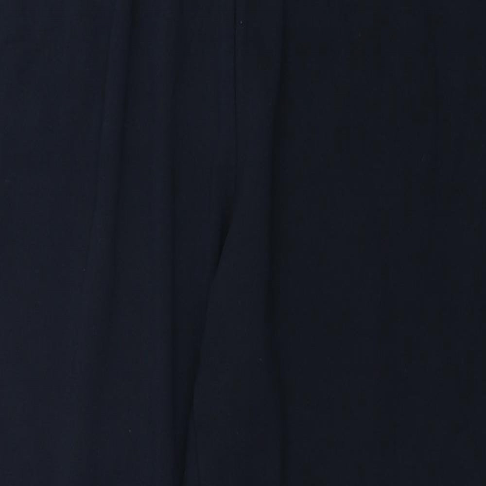 Marks and Spencer Womens Blue Viscose Cropped Leggings Size 18 L23 in