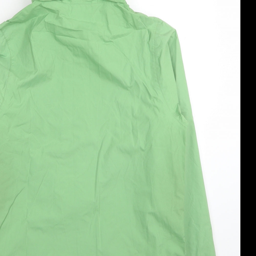 Regatta Womens Green Windbreaker Coat Size 16 Zip